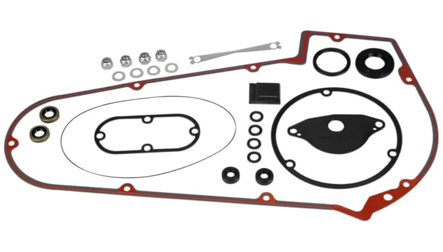 Amazon.com: James Gaskets Primary Cover 8-Hole Gasket Kit